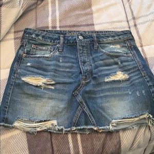 American Eagle Jean Skirt